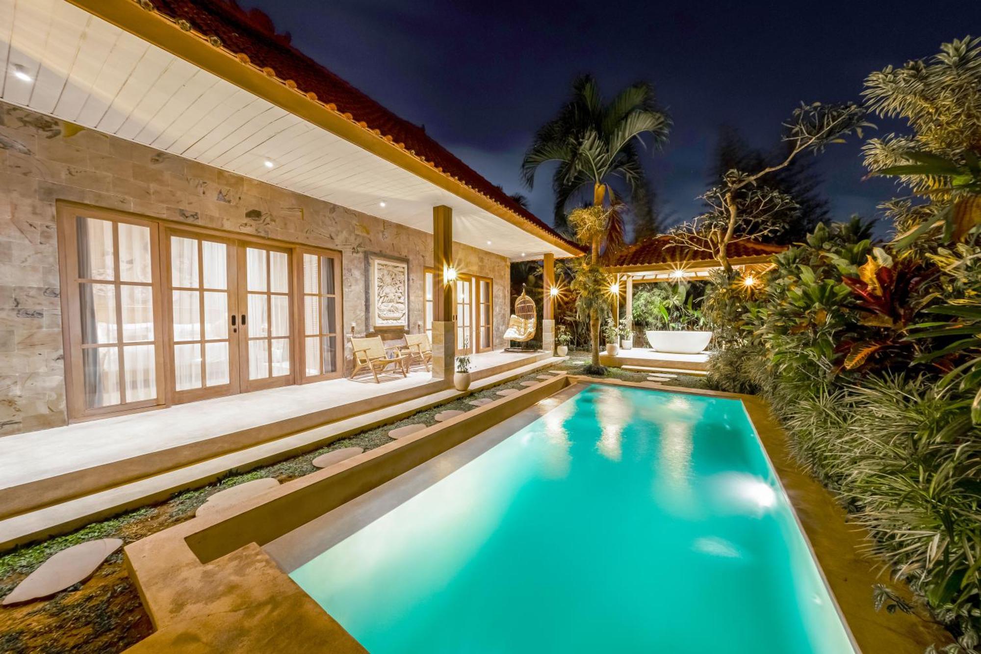 Nyaman Villas By Evdekimi Ubud Bagian luar foto