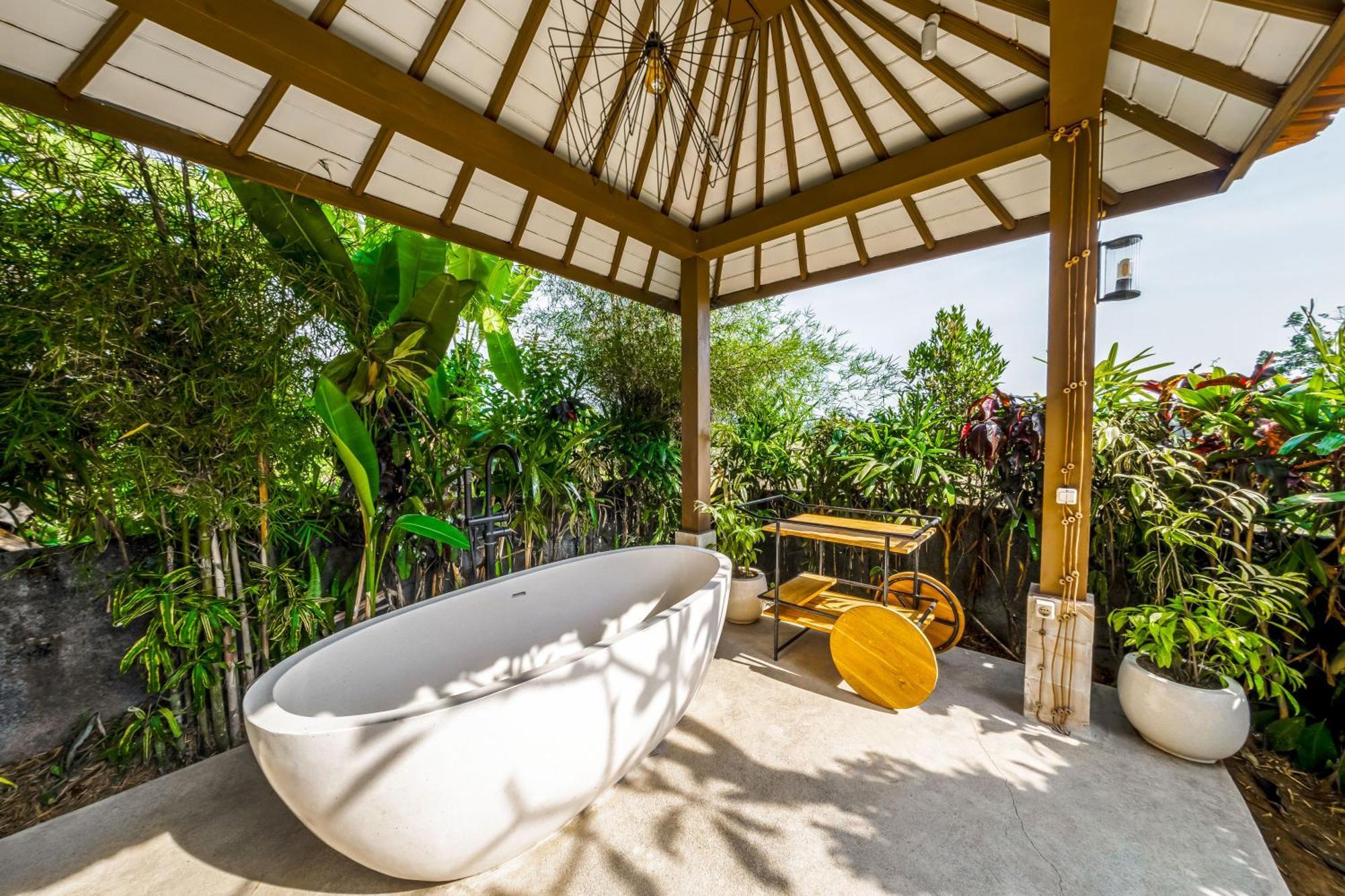 Nyaman Villas By Evdekimi Ubud Bagian luar foto