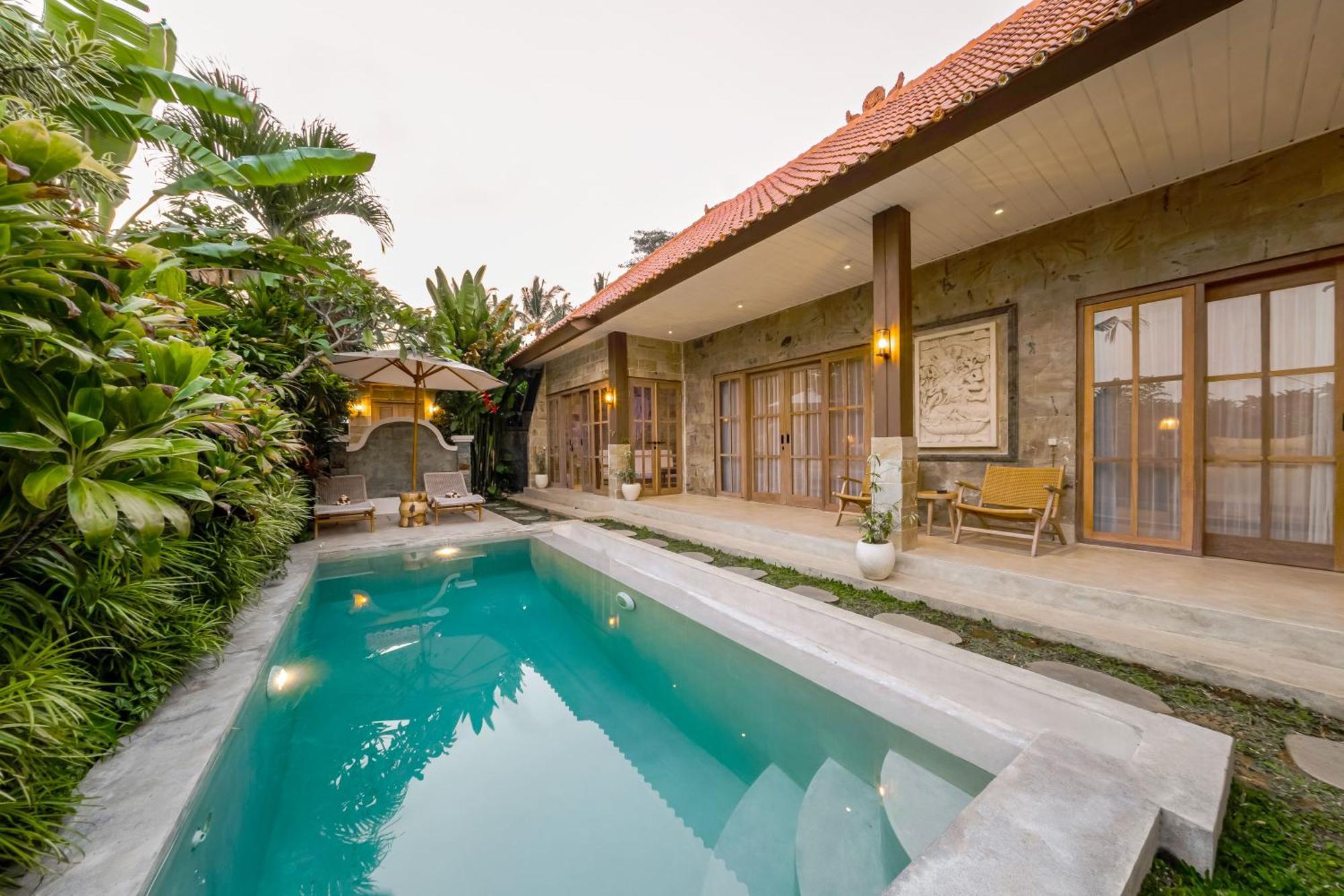 Nyaman Villas By Evdekimi Ubud Bagian luar foto